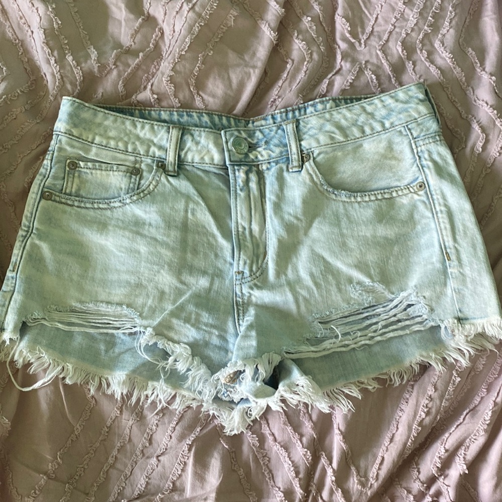 American Eagle denim jean shorts